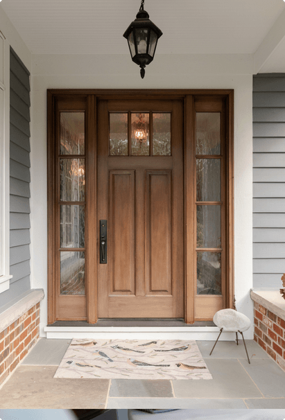front door of home