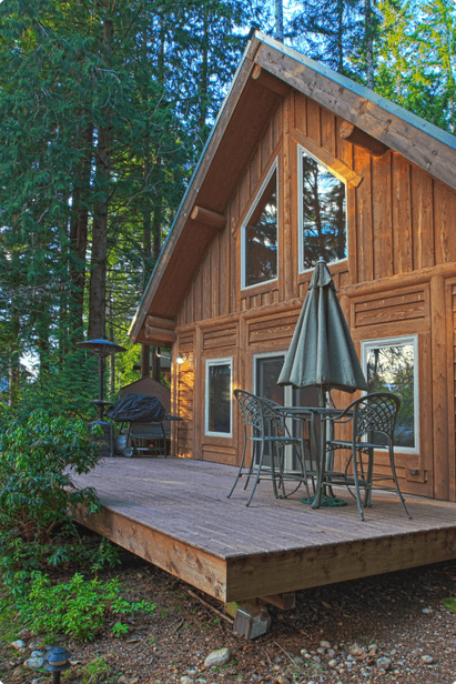 A house in the woods
