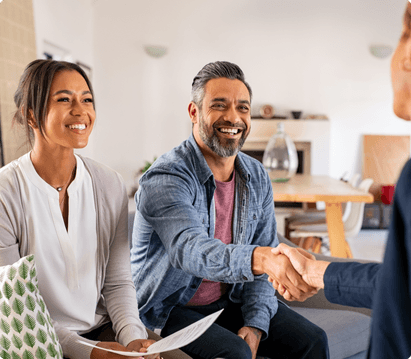 couple getting pre-approved
